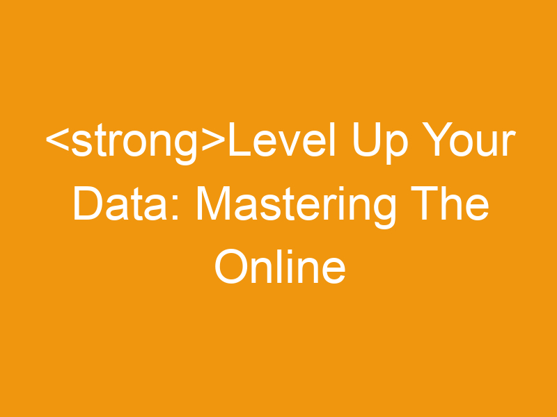 Level Up Your Data: Mastering The Online CSV To RDF Converter (Beta)